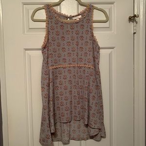 LC Lauren Conrad High-low Sleeveless Top